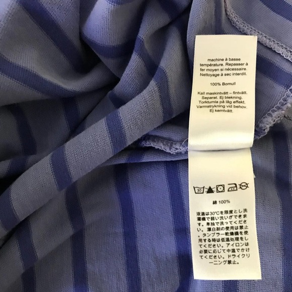 Vineyard Vines Over-Dyed Long-Sleeve Stripe Knit Dress - Size Medium - Picture 5 of 9